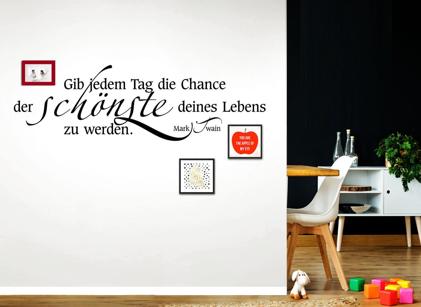 Hot Wandtattoo Wandsticker Wandaufkleber Sprüche Gib jedem Tag