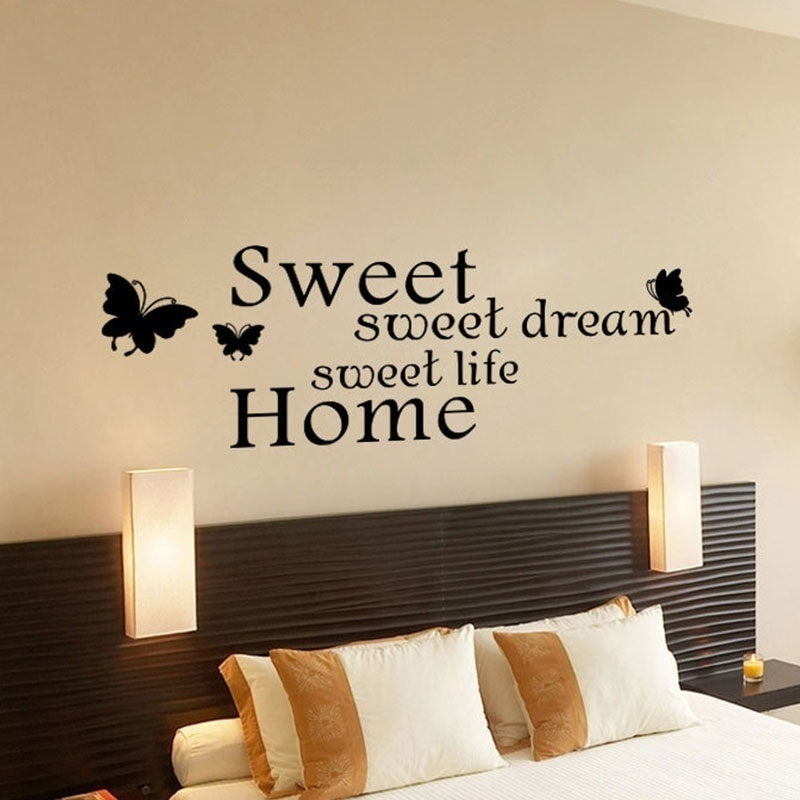 2018 NEW     Sweet Dreams DIY Removable Art Wall Sticker