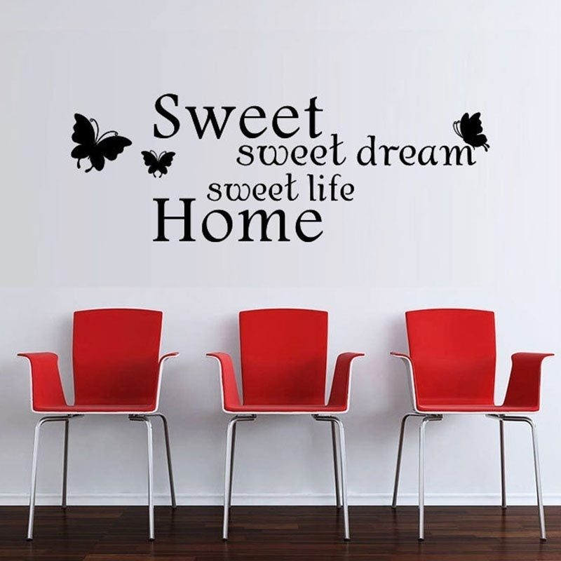 2018 NEW     Sweet Dreams DIY Removable Art Wall Sticker