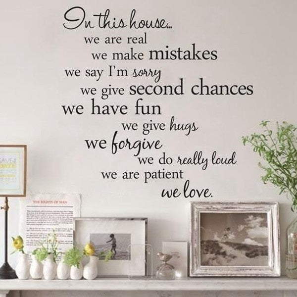 New Brand   Living Room Removable Wall Sticker Staircase Floor Decals Background Words Decoration