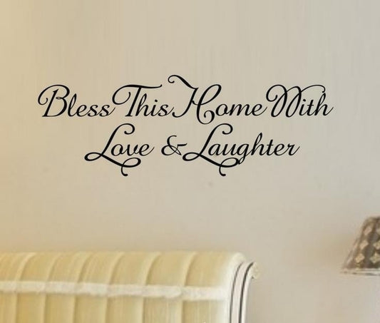 High-quality  Wall Sticker Bless.. Manufacturers Cartoon Style Living Room Bedroom, Children's Room Wall Decoration Stickers for Home Deco Vinyl