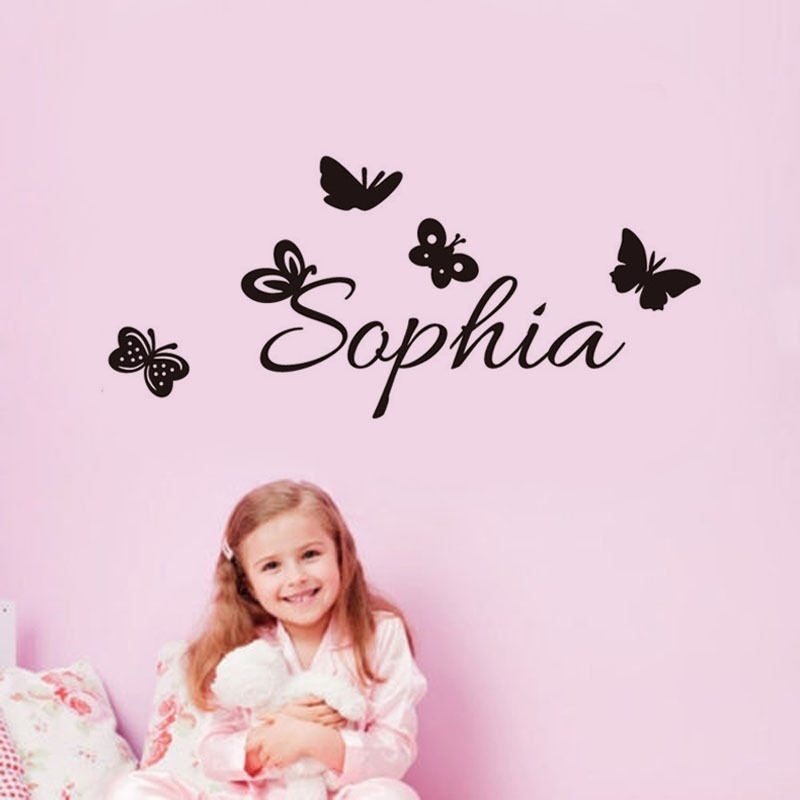2018 NEW  Sophia Vinyl Wall Sticker Home Bedroom Removable Art Decal