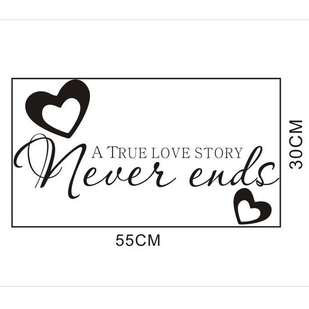 Fashion     Valentines Day Love Room Window Wall Sticker Mural Decor