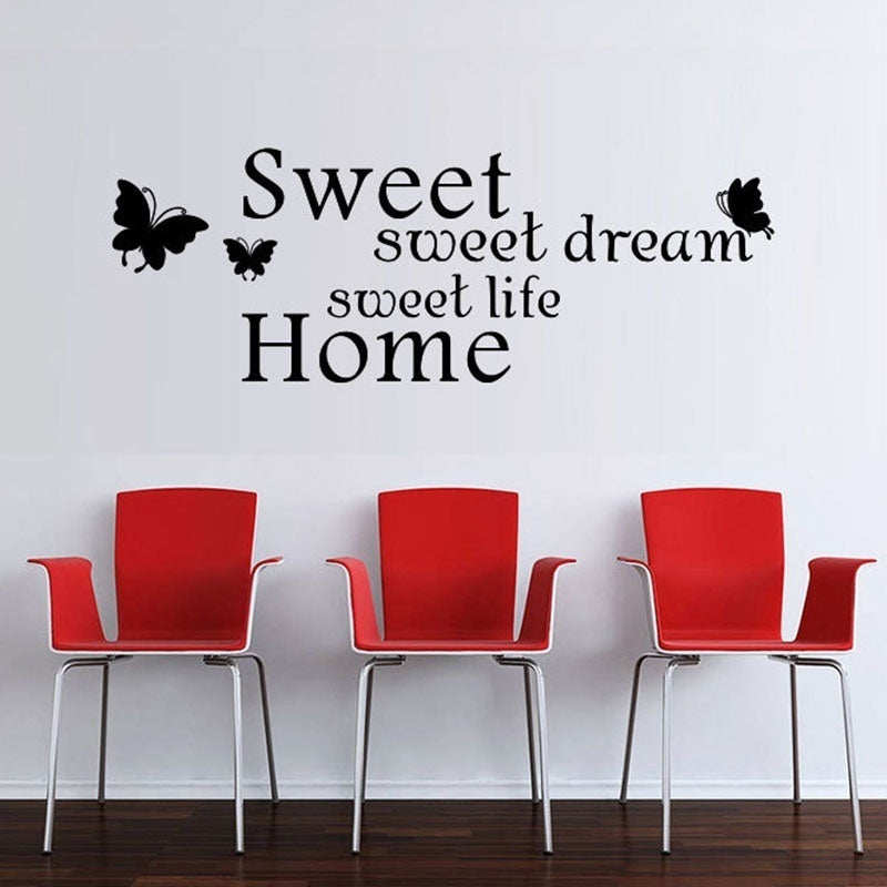 New Hot   Sweet Dreams DIY Removable Art Wall Sticker