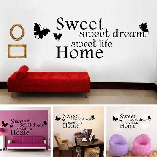 New Hot   Sweet Dreams DIY Removable Art Wall Sticker