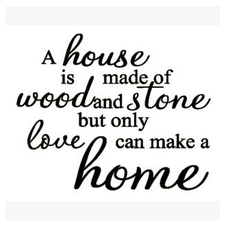 New Hot   68.6*55.9cm "make a home" pvc removable wall stickers wall decals decorative adesivo de parede wall stickers home decor