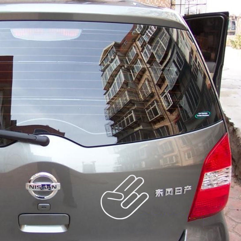New Brand   JDM The Shocker Car Vinyl Window Decal Sticker Import Hand Logo Symbol Decals CN