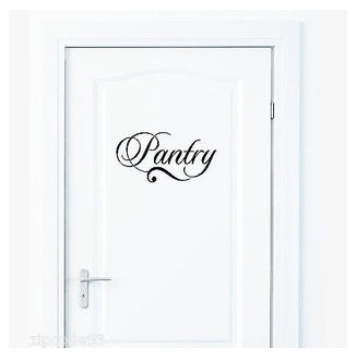 New Hot    58.4*27.9cm "pantry" pvc removable wall stickers wall decals decorative adesivo de parede wall stickers home decor