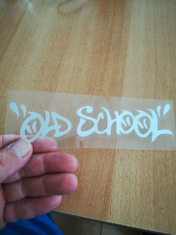 New Hot   Old School Sticker Funny Drift JDM Lowered Truck Car window Bumper sticker decals