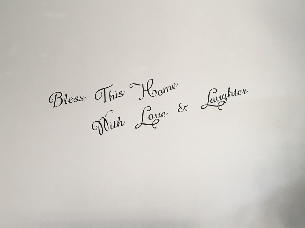 Wall Sticker Bless.. Manufacturers Cartoon Style Living Room Bedroom, Children's Room Wall Decoration Stickers for Home Deco Vinyl