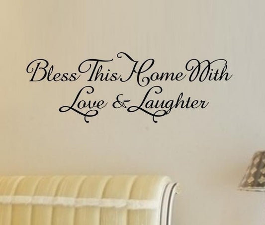 Wall Sticker Bless.. Manufacturers Cartoon Style Living Room Bedroom, Children's Room Wall Decoration Stickers for Home Deco Vinyl