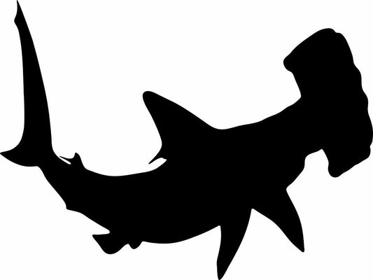 2018 NEW Hammer Head Shark - Animlas Vinyl Wall Sticker Decal For Home Childrens Bedrooms Boys Girls