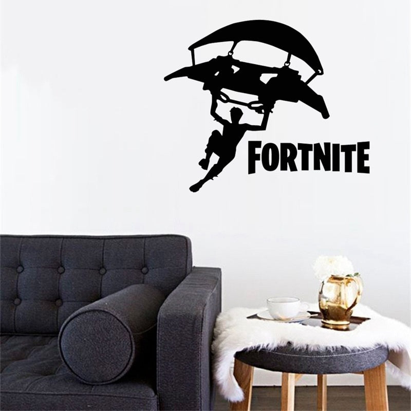 New Fashion 1Pcs Characters Silhouette Wall Art Stickers Vinyls Decals