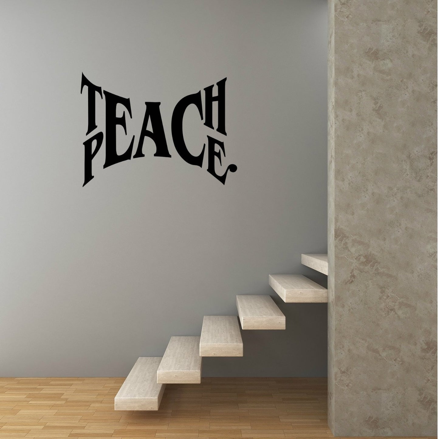 High-quality   A Peace Quotes Black Wall Decal Vinyl Decal The Best Teaching Strategy Cultivating Peace Teach Peace Teaching Hope Peace In Our Time A Distinct  Peace Sign Wall Decor