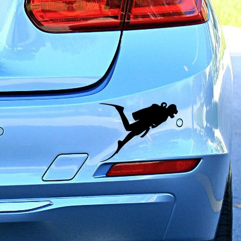 New Brand  Scuba Diving Sticker Diver Snorkling Suit Boat, Car, Trailer, Truck