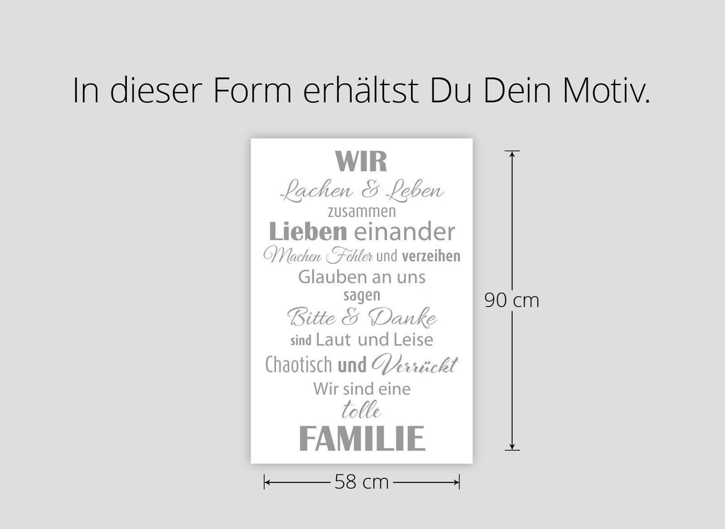 New Hot Wandtattoo Wandsticker Wandaufkleber Wohnzimmer Flur Familie Spruch Zitat