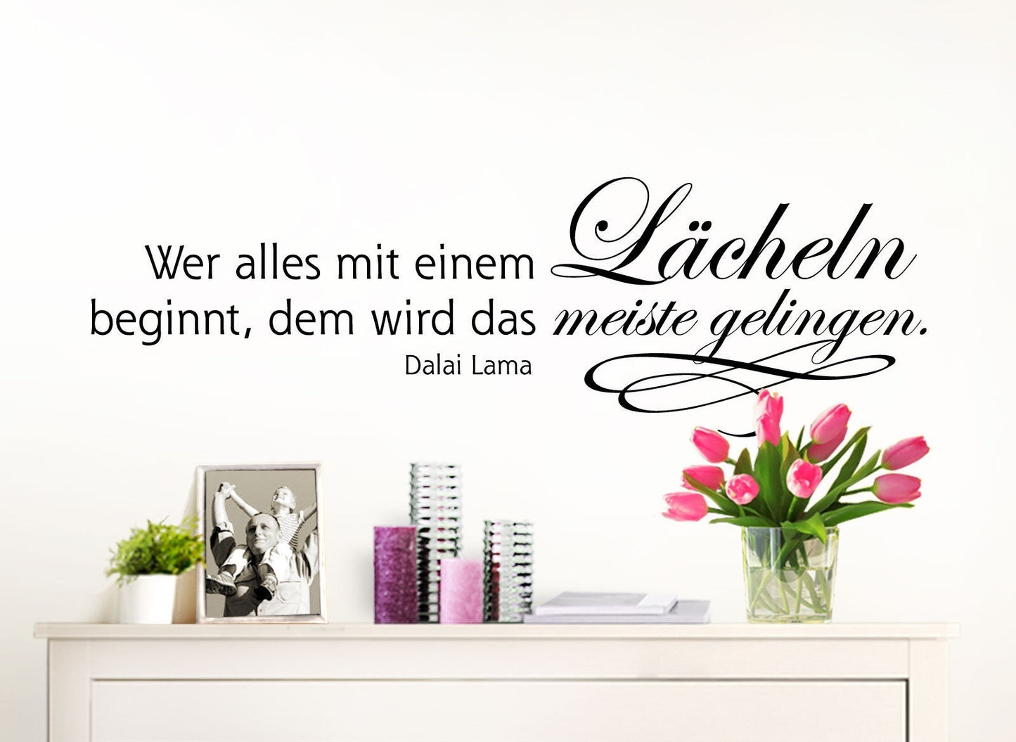 Hot Wandtattoo Wandsticker Wandaufkleber Wohnzimmer Sprüche Zitat Text