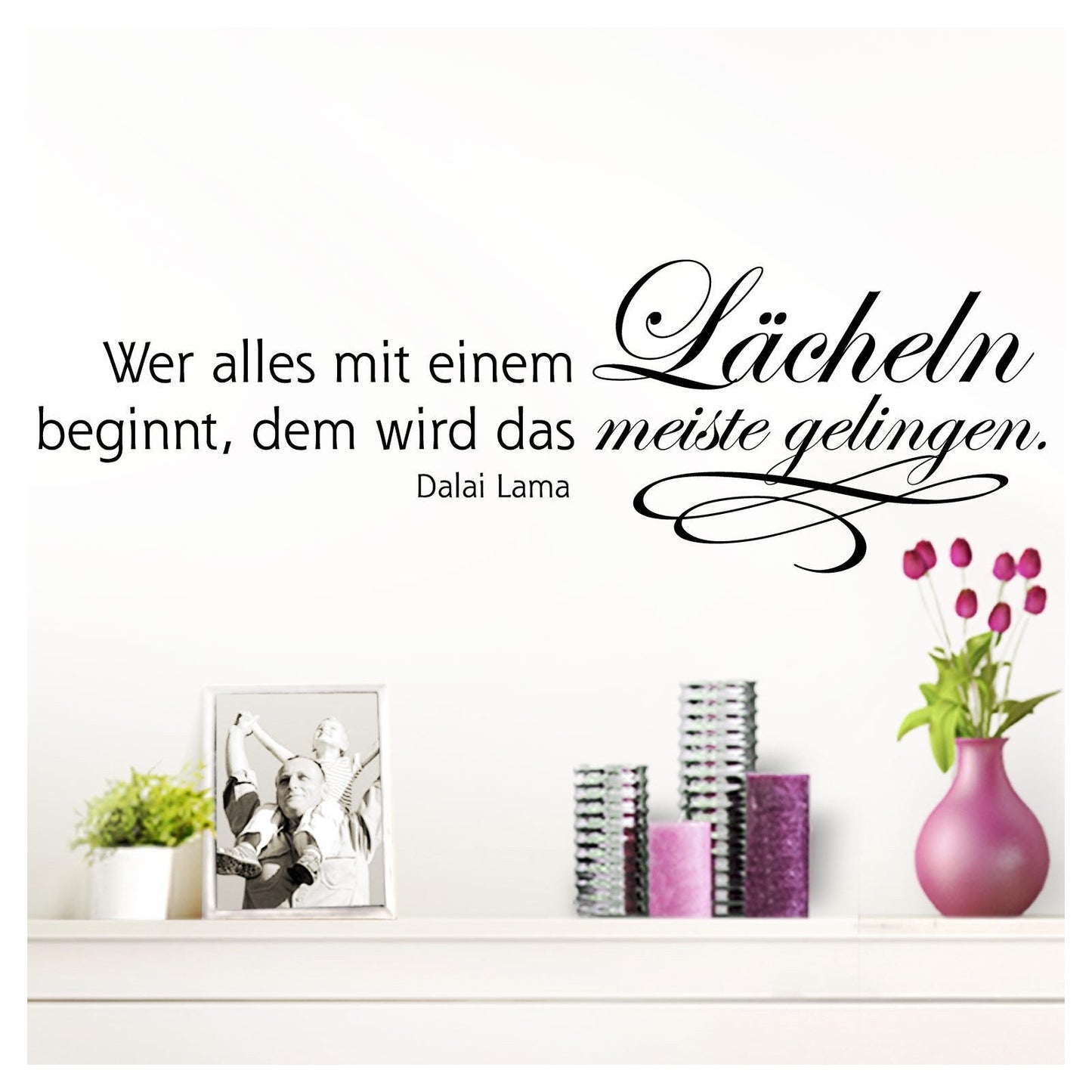 Hot Wandtattoo Wandsticker Wandaufkleber Wohnzimmer Sprüche Zitat Text