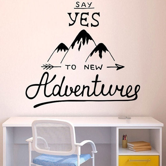 Explorer Travel Adventure Wall Decal Art Decor Sticker Quotes Adventure Sticker Adventure Decal Travel Gifts Travel Decor Travel Decal