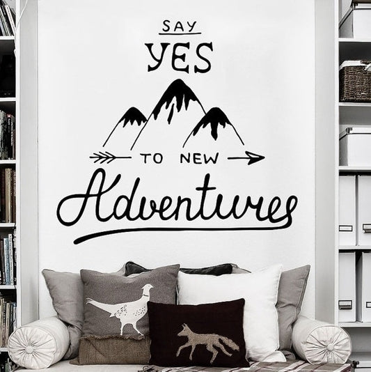 Explorer Travel Adventure Wall Decal Art Decor Sticker Quotes Adventure Sticker Adventure Decal Travel Gifts Travel Decor Travel Decal