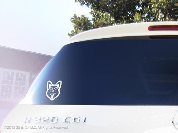 High-quality  German Shepherd Dog Vinyl Decal | Car Sticker, Decoration | 25 & Co