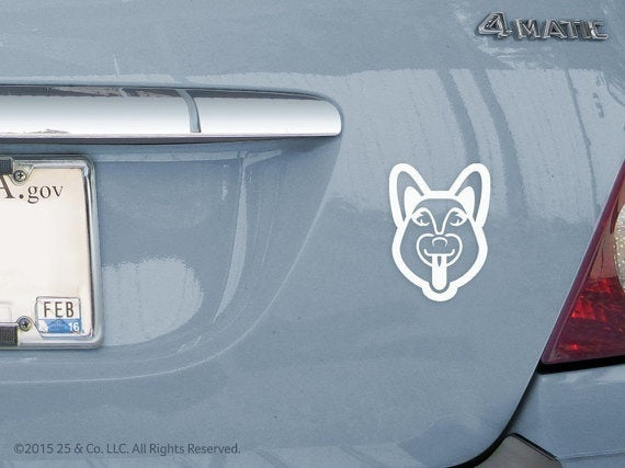 High-quality  German Shepherd Dog Vinyl Decal | Car Sticker, Decoration | 25 & Co