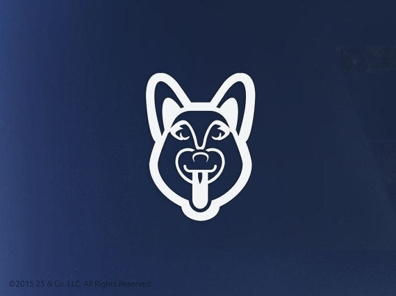 High-quality  German Shepherd Dog Vinyl Decal | Car Sticker, Decoration | 25 & Co
