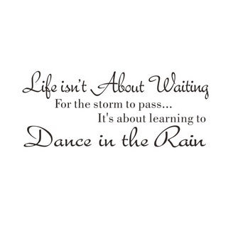 dance in the rain wall stickers home decoration bedroom wallpaper wall art decor wall sticker murals arts