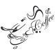 New Brand  Wall Decal DIY Decoration Coffee Cup Heart Wall Sticker/Home Sticker Decals