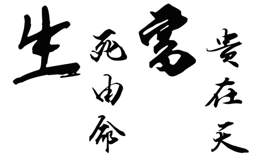 New Fashion   Star Chinese Tattoo Chinese Elements Tattoo Inspirational Quote Wall Decor Art: Motivational Life Inspiring Decoration Design Vinyl Decal. Best Removable Home, Kitchen, Bedroom, Living Room Decorative Sticker.