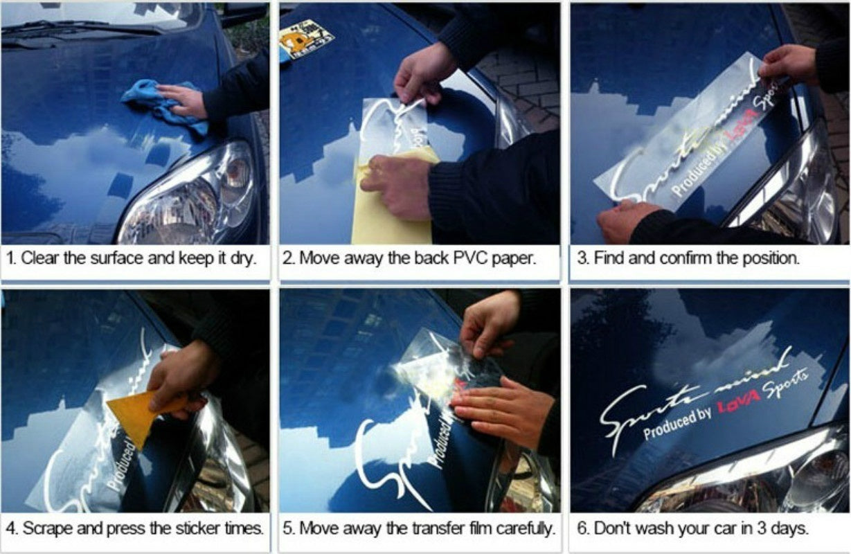 New Brand    Personality Wolf Totem Car Stickers Car Body Car Styling Removable Waterproof Stickers