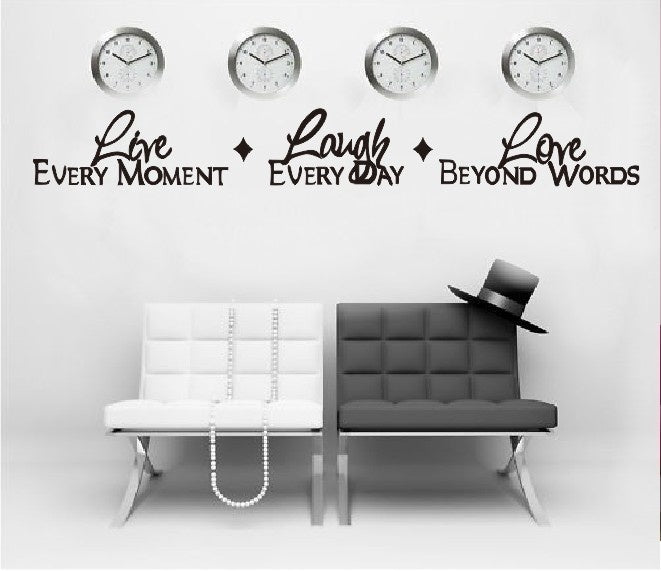 Quotes Wall Decal English Well-known Saying Wall Decal English famouse Sentence Wall Sticker European Style Vinyl Wall Decals  stickers for Bedroom Home Decor