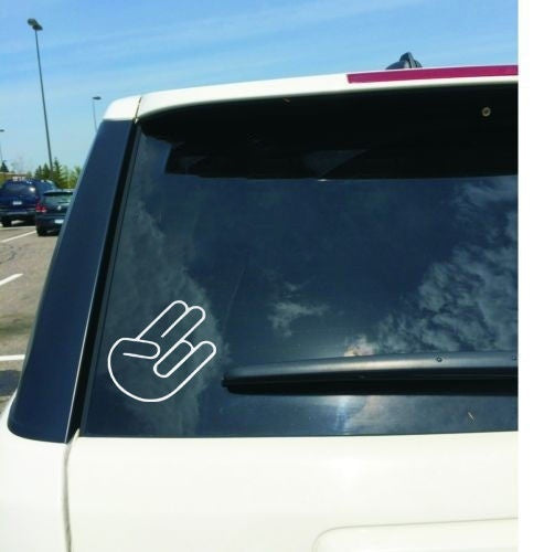 2018 NEW   JDM The Shocker Car Vinyl Window Decal Sticker Import Hand Logo Symbol Decals CN