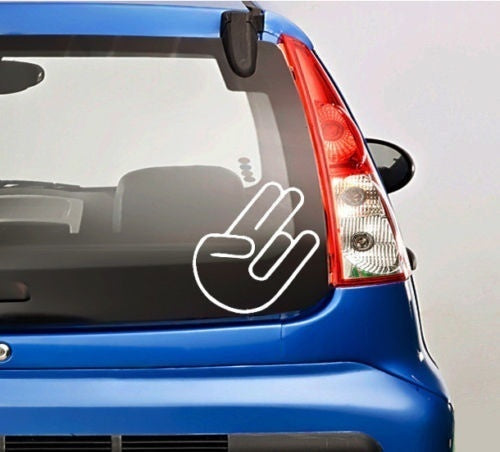 2018 NEW   JDM The Shocker Car Vinyl Window Decal Sticker Import Hand Logo Symbol Decals CN