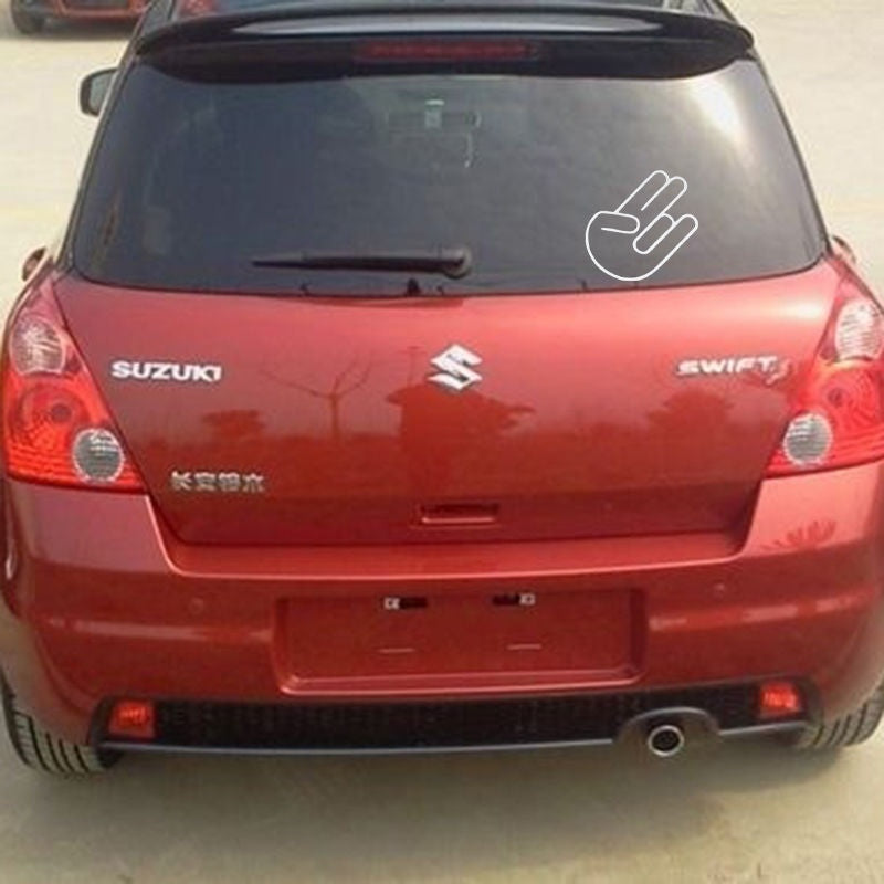 2018 NEW   JDM The Shocker Car Vinyl Window Decal Sticker Import Hand Logo Symbol Decals CN