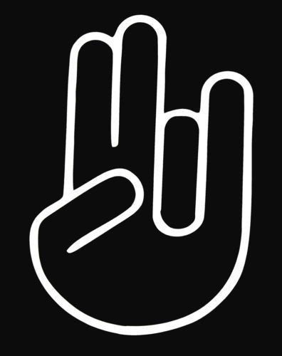 2018 NEW   JDM The Shocker Car Vinyl Window Decal Sticker Import Hand Logo Symbol Decals CN