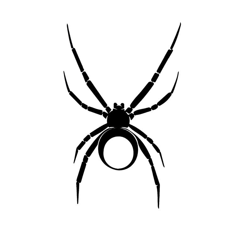 2018 NEW   Black Spider Widow Stickers Car Vinyl Decal