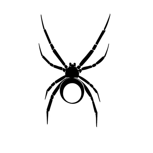 2018 NEW   Black Spider Widow Stickers Car Vinyl Decal