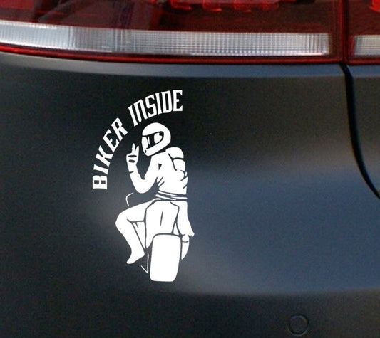 High-quality Motorrad Aufkleber peace Auto Tuning Sticker Motorsport Biker inside