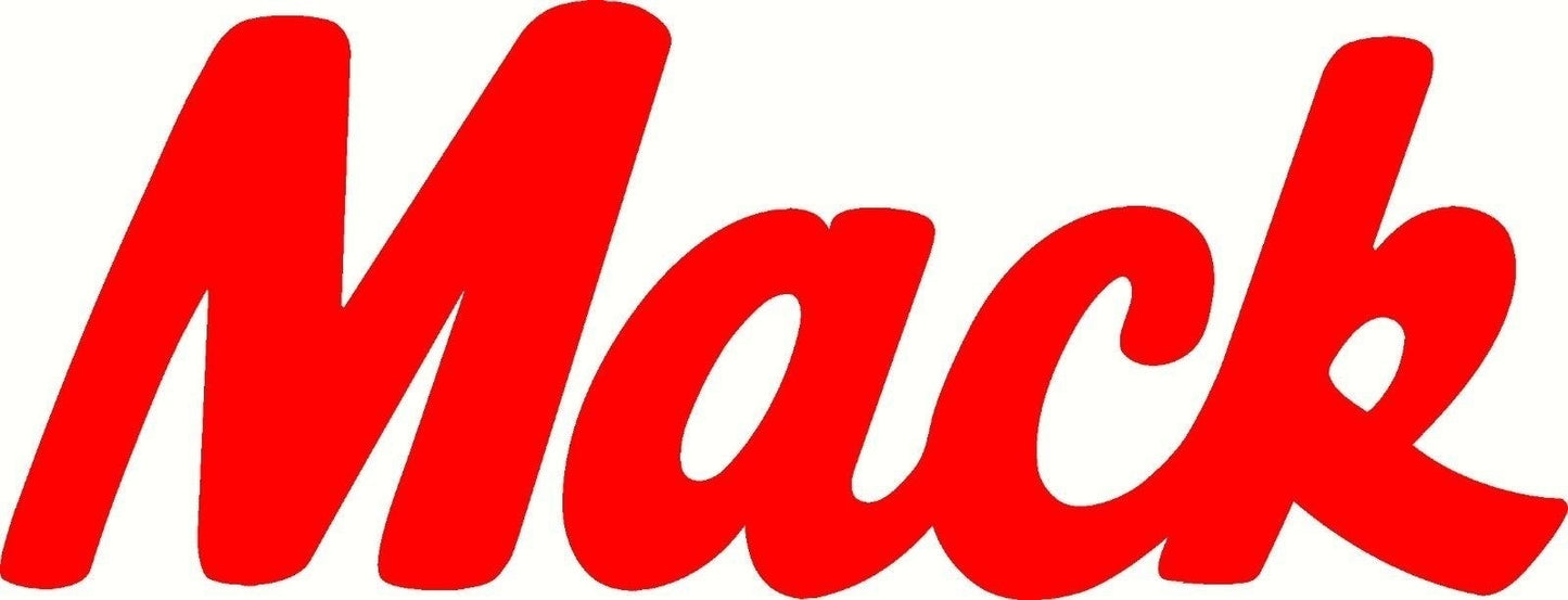 High-quality   mack vinyl decal window or bumper sticker truck truckin semi