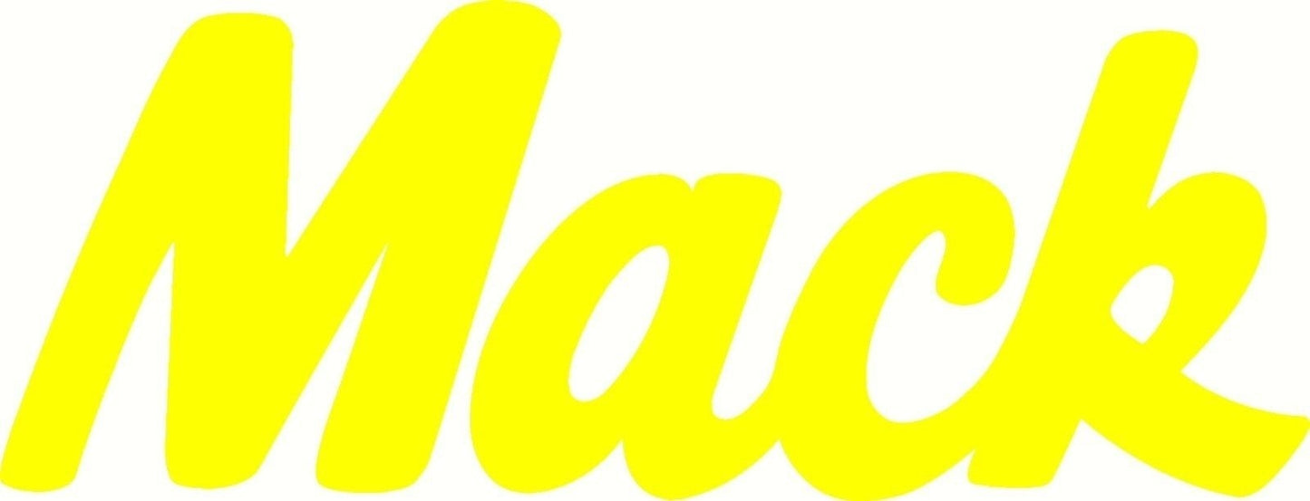 High-quality   mack vinyl decal window or bumper sticker truck truckin semi