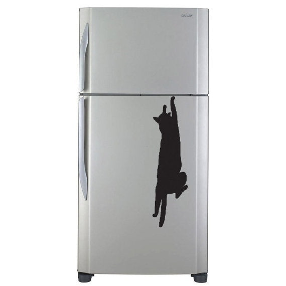 Hot  Cat stickers -Laptop sticker - Computer Stickers - Laptop Decal - Car decals - Car stickers - Cat decal - Black cat - Hipster stickers