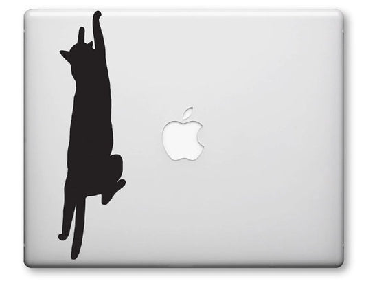 Hot  Cat stickers -Laptop sticker - Computer Stickers - Laptop Decal - Car decals - Car stickers - Cat decal - Black cat - Hipster stickers