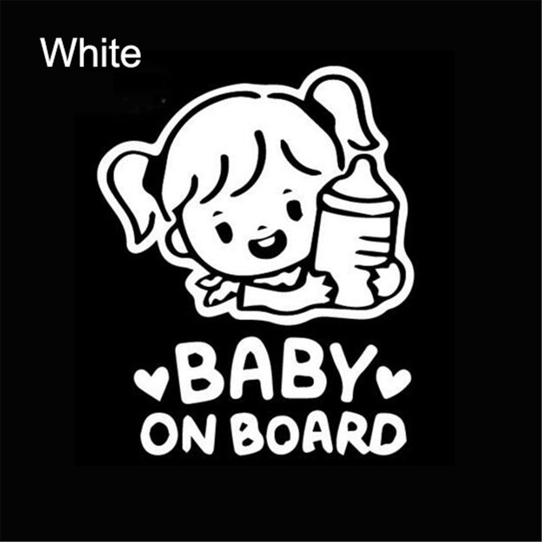 New Hot   Baby on Board Car Sticker  Waterproof Vinyl Car Accessories(1pc/lot)