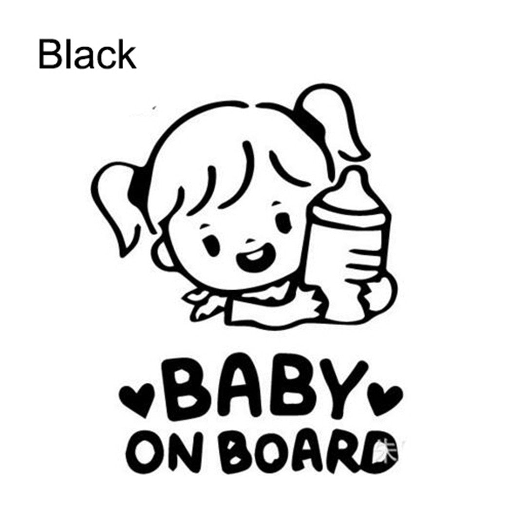 New Hot   Baby on Board Car Sticker  Waterproof Vinyl Car Accessories(1pc/lot)