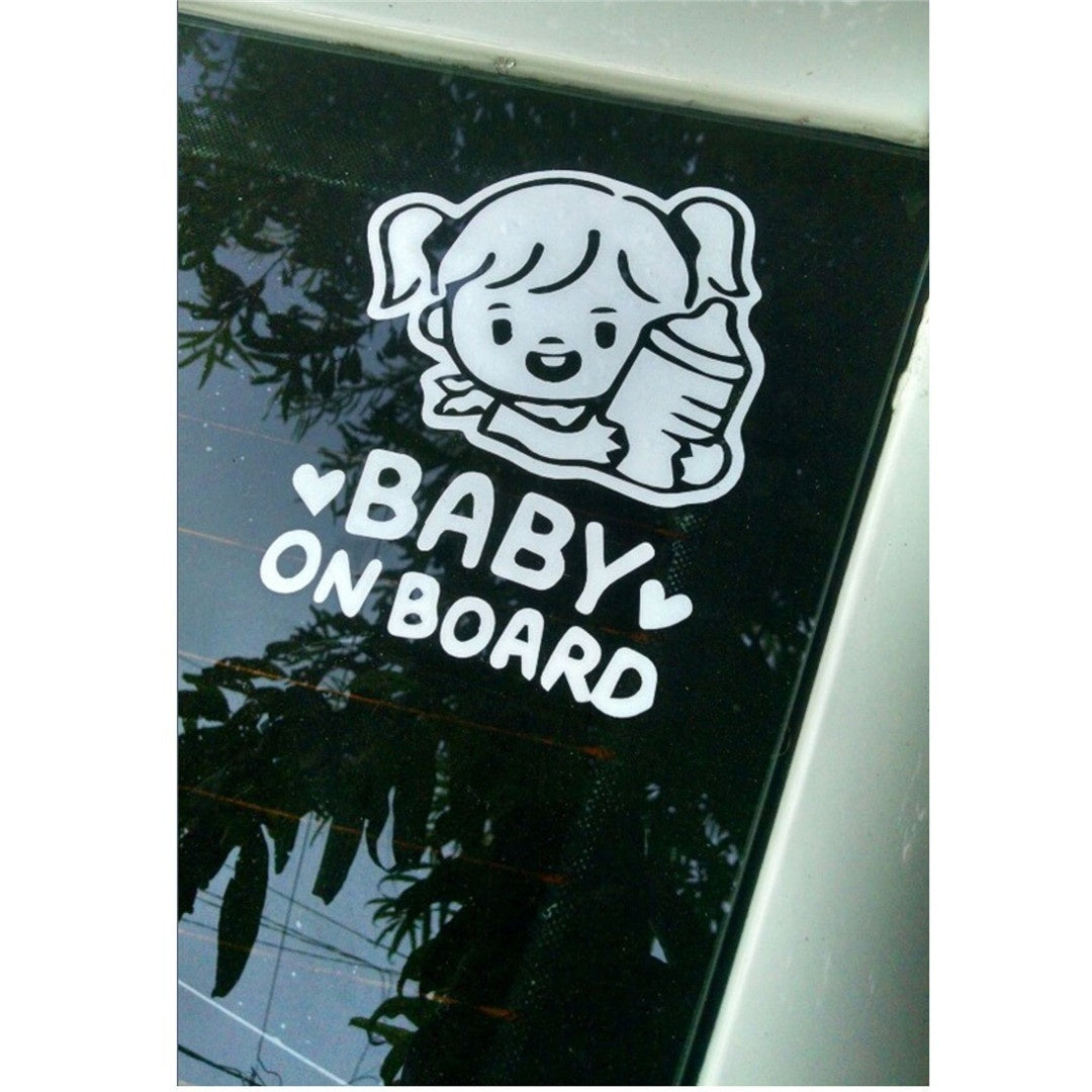 New Hot   Baby on Board Car Sticker  Waterproof Vinyl Car Accessories(1pc/lot)