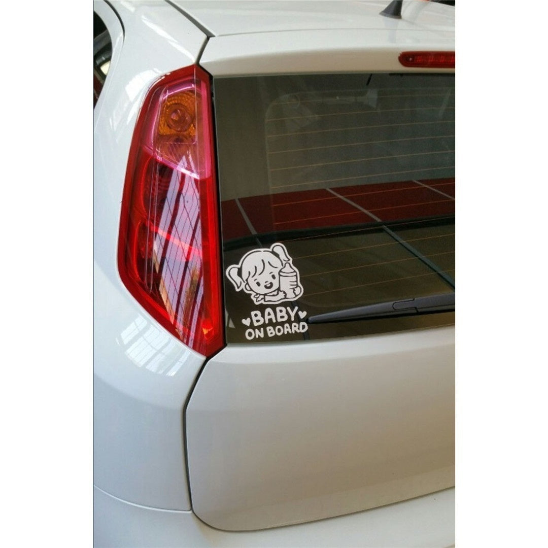 New Hot   Baby on Board Car Sticker  Waterproof Vinyl Car Accessories(1pc/lot)