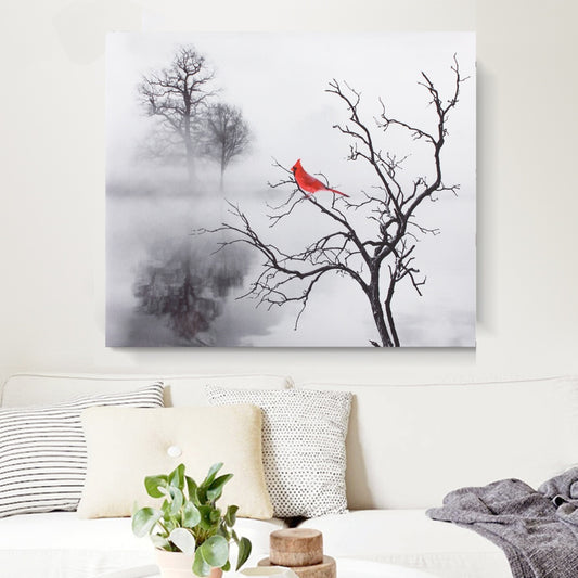 Modern Bird Print Canvas Painting Picture Home Wall Art Decoration No Frame