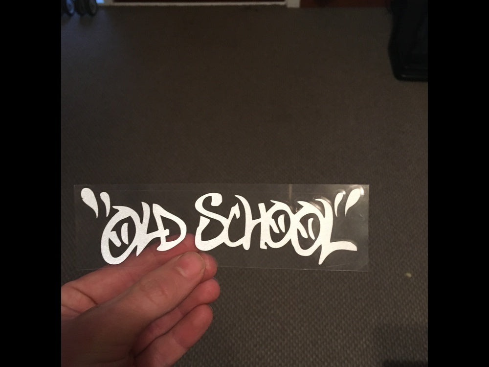 New Hot   Old School Sticker Funny Drift JDM Lowered Truck Car window Bumper sticker decals