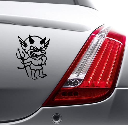 Hot LITTLE DEVIL STICKER Car Bumper Van Window Laptop JDM VINYL DECALS STICKERS